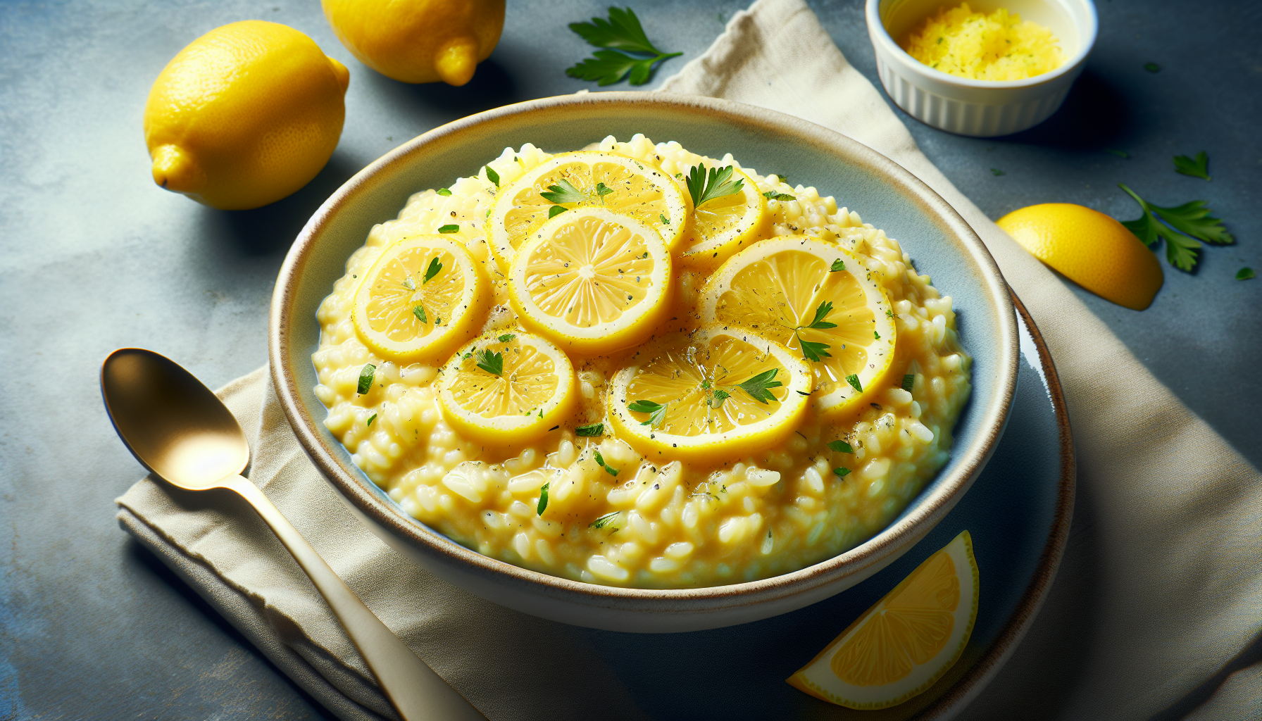 ricetta risotto limone